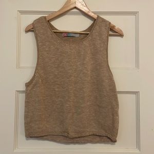 Free People sweater tank